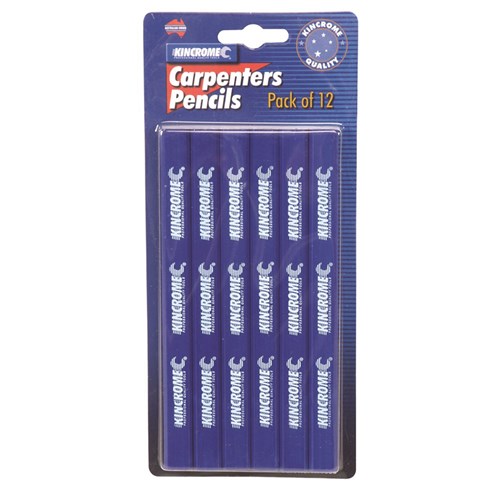 Carpenters Pencils Pack of 12 