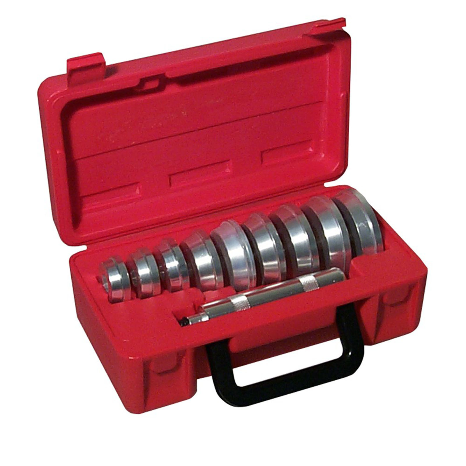 Jupiterauto 10-Piece Bearing Race And Seal Driver Set – Heavy Duty Aluminum, Auto Repair Tool Kit