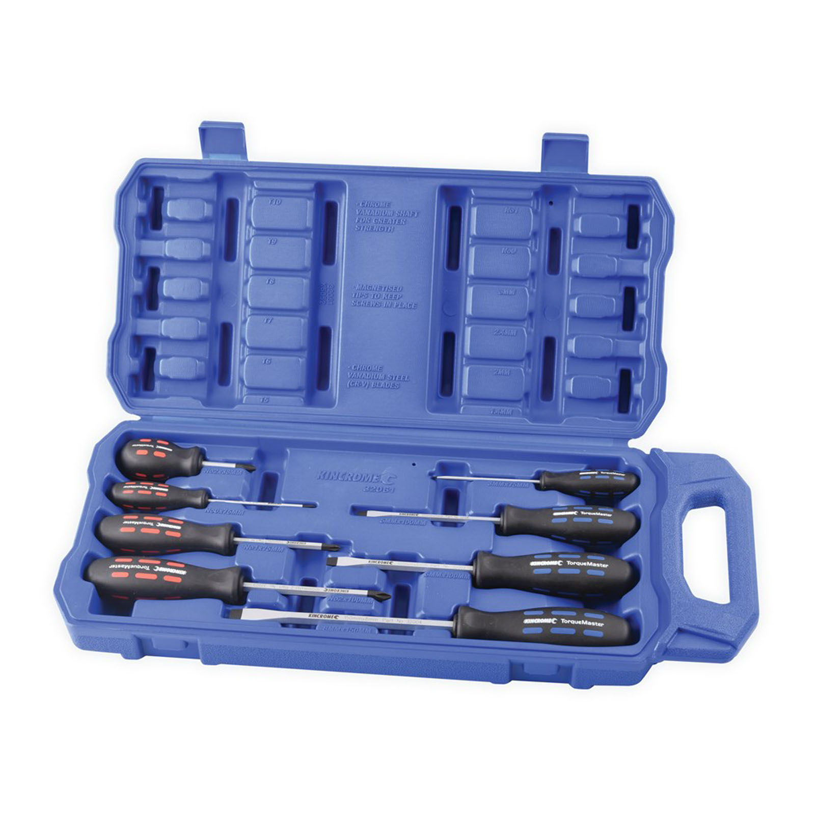Screwdriver Set TorqueMaster 8 Piece Kincrome Tools Kincrome