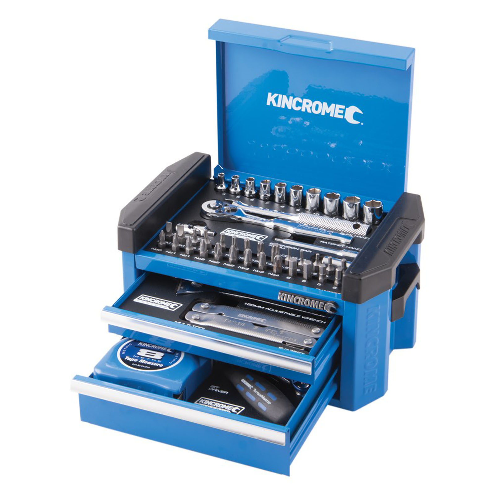 CONTOUR Mini Tool Chest 49 Piece 1/4 Drive - Kincrome Tools - Kincrome