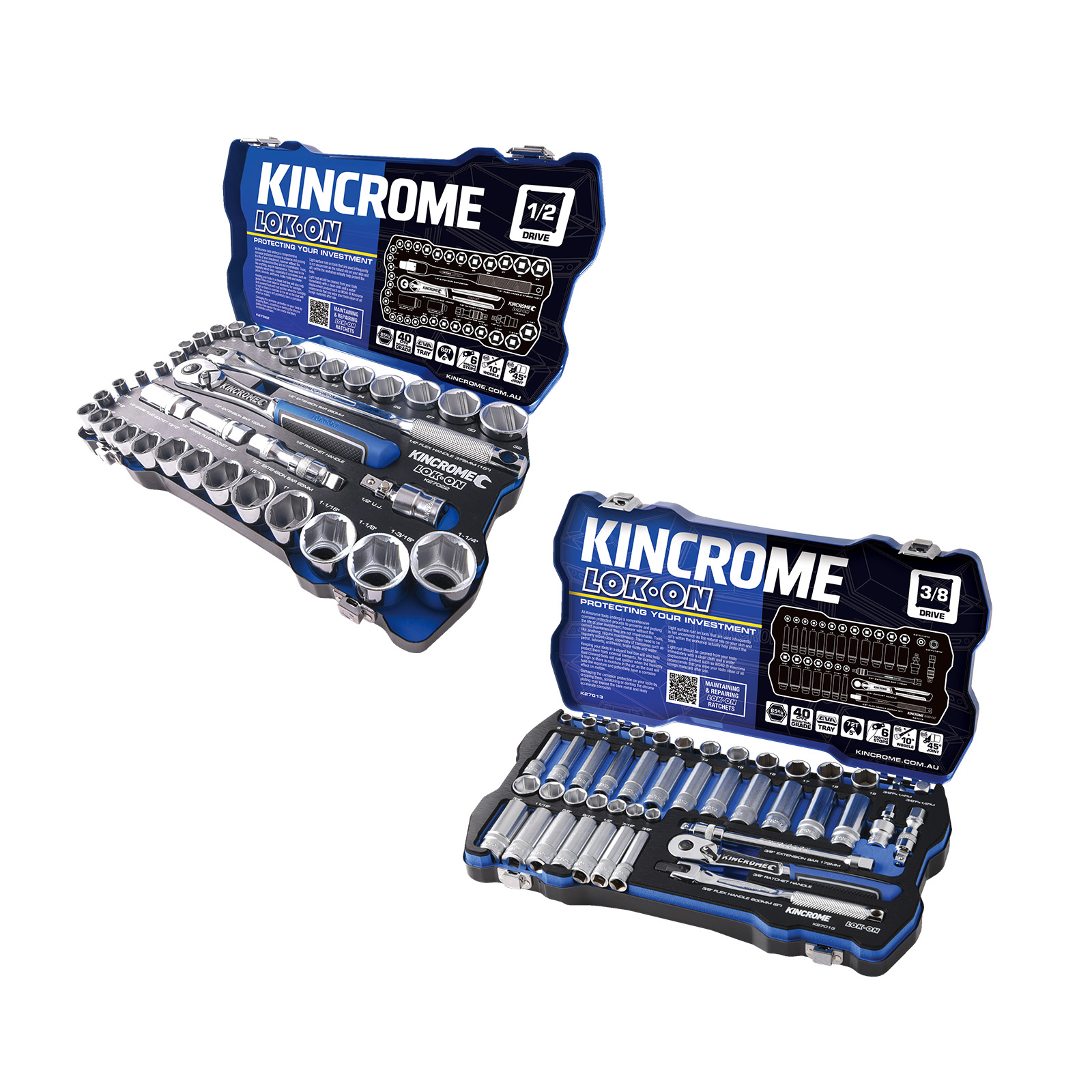K27022 & K27013 SOCKET BUNDLE (K27022B) - Kincrome Tools - Kincrome