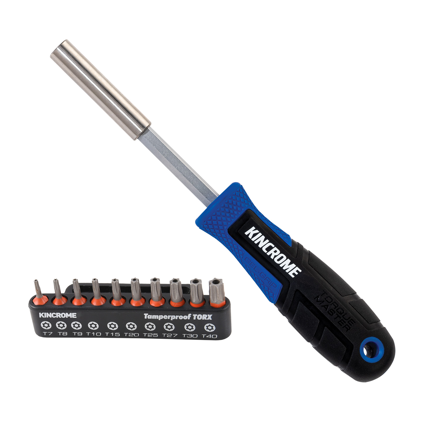 TorqueMaster Tamperproof TORX Bit Driver Set 11 Piece Kincrome Tools Kincrome