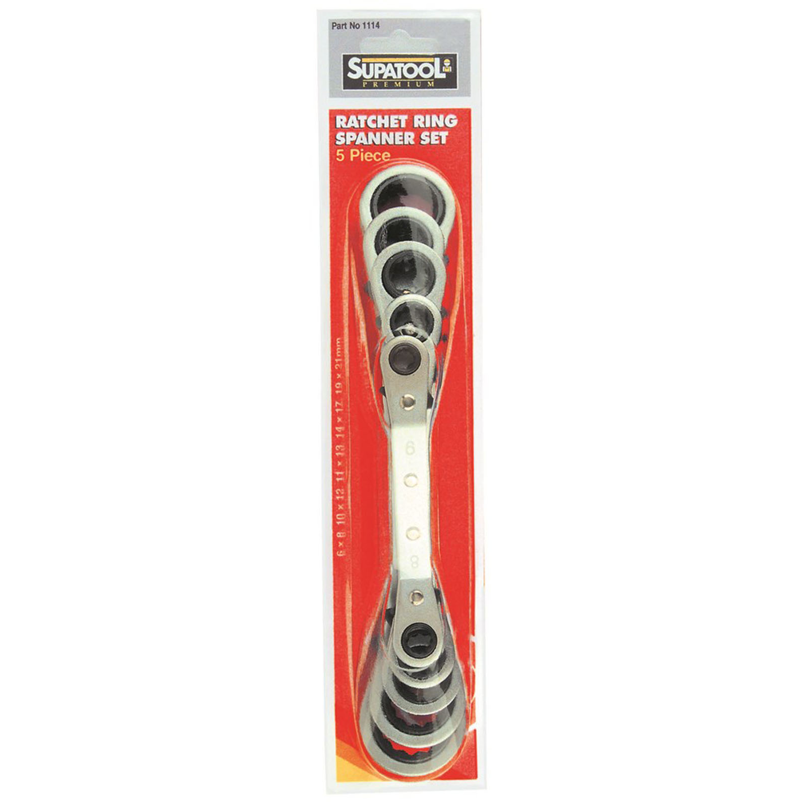 Sealey AK63832 Long Metric Flexi-Head Double End Ratchet Ring Spanner Set,  6 Pieces - Amazon.com