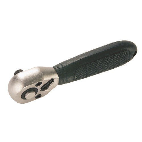 Stubby Ratchet Handle 110mm (4 1/2") 1/4" Drive