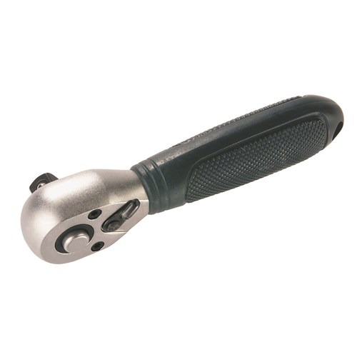 Stubby Ratchet Handle 135mm (5 1/4") 3/8" Drive