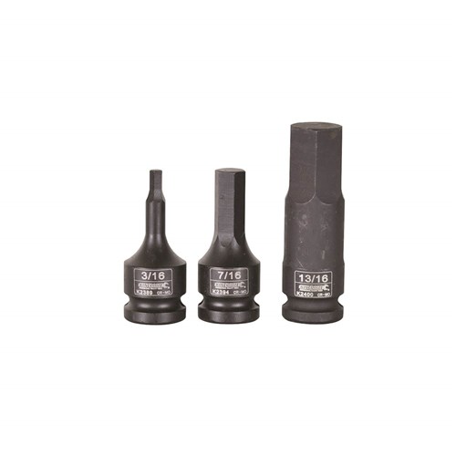 Hex Impact Socket 1/2" Drive - Imperial
