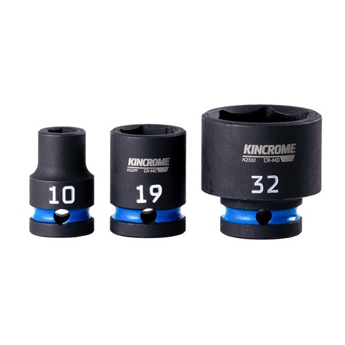 Impact Socket 1/2" Drive - Metric