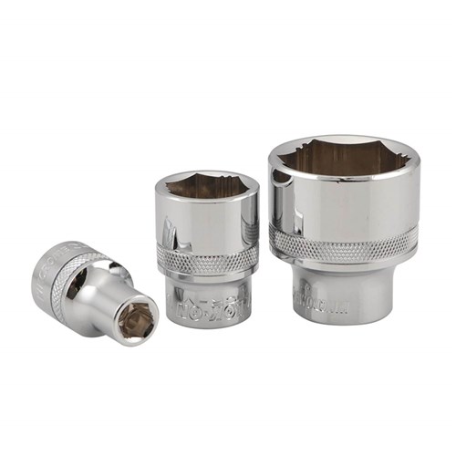 LOK-ON™ Socket 3/8" Drive - Metric