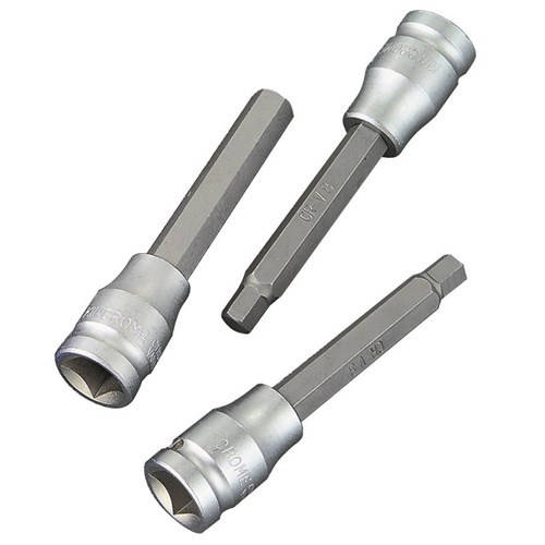 Hex Bit Socket Standard 1/2" Drive - Imperial