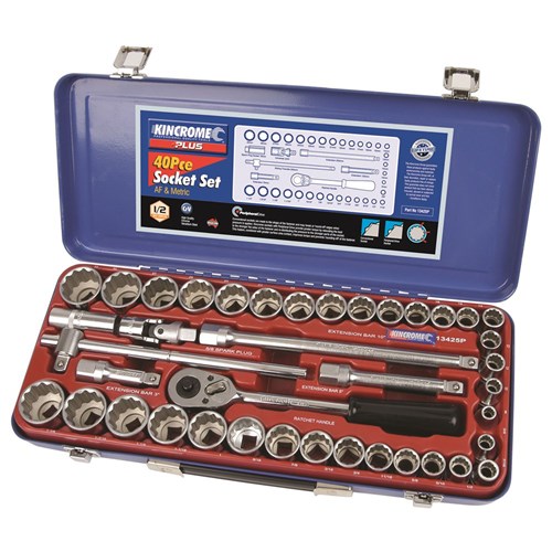 Socket Set 40 Piece 1/2" Drive