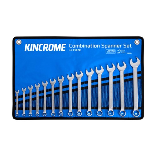 Combination Spanner Set 14 Piece - Metric