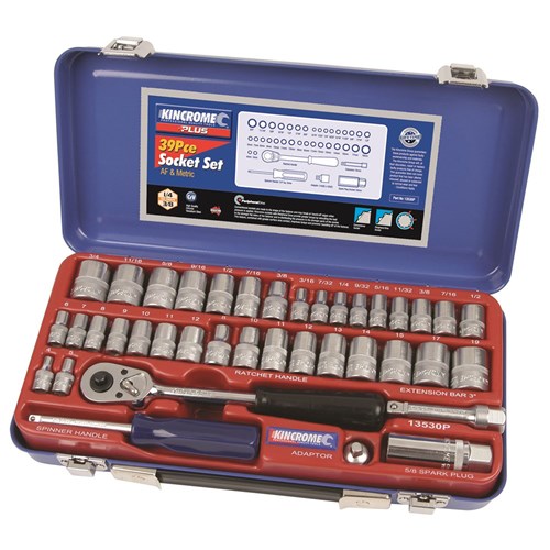 Socket Set 39 Piece 1/4" & 3/8" Drive