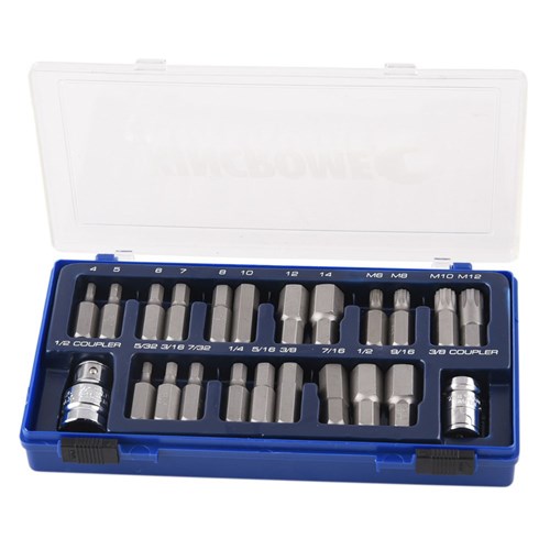 Hex & Spline Drive Set 23 Piece 1/2" Drive