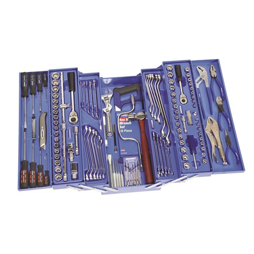 Tool Kit 145 Piece 1/4, 3/8 & 1/2" Drive