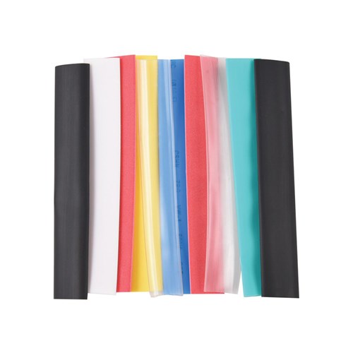 Heat Shrink Tube 3/8" - 10 Pieces
