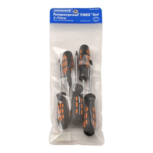 Screwdriver Set Tamperproof TORX 5 Piece