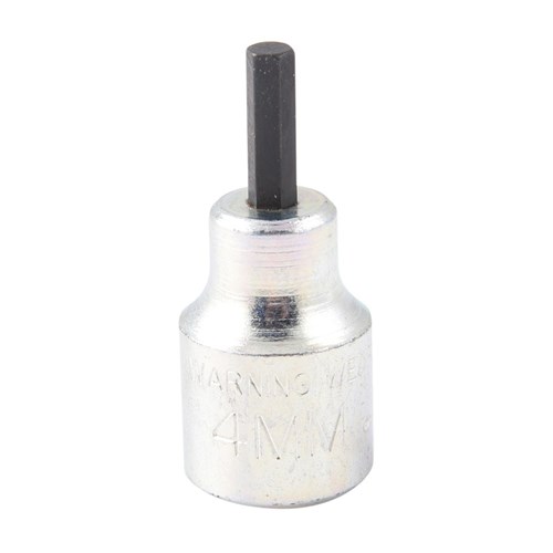 Hex Bit Socket 4mm 3/8" Drive