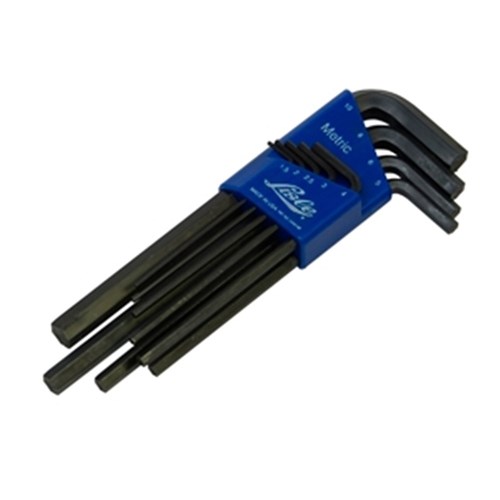 Long Arm Hex Key Set 9 Piece Metric