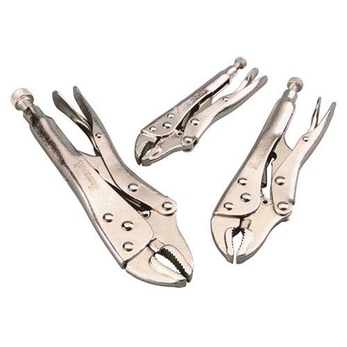 Locking Pliers Set 3 Piece 