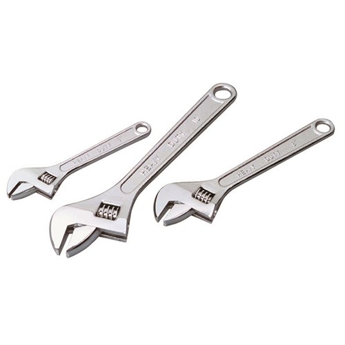 Adjustable Wrench Set 3 Piece 