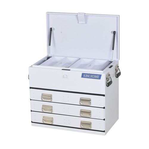 Truck Box 3 Drawer White