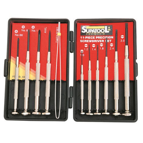 Precision Screwdriver Set 11 Piece  