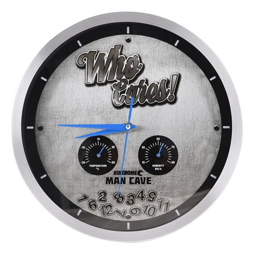 Analogue Wall Clock Who Cares