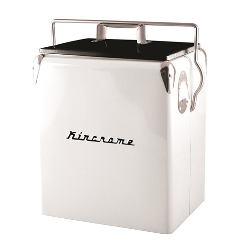 RETRO DRINKS COOLER 17L WHITE