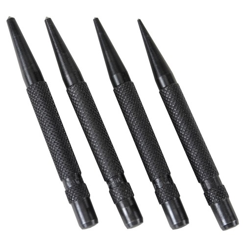 Centre Punch Set Round Head 4 Piece