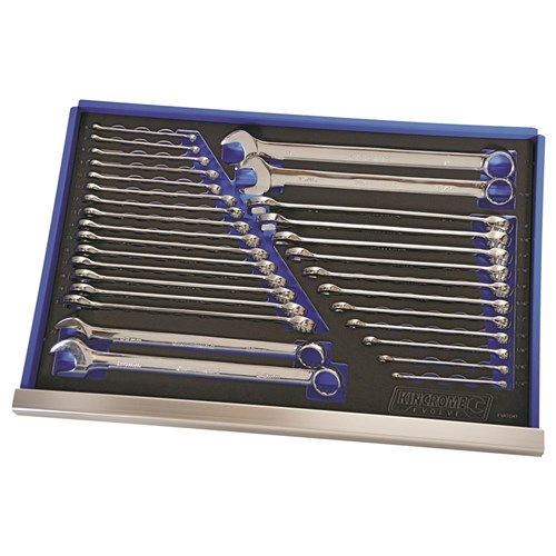 EVA Tray Combination Spanners 30 Piece