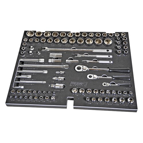 EVA Tray LOK-ON Socket Set 93 Piece