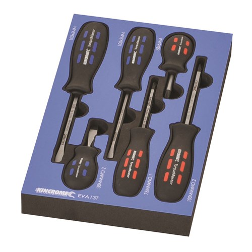 EVA Tray Screwdrivers 6 Piece