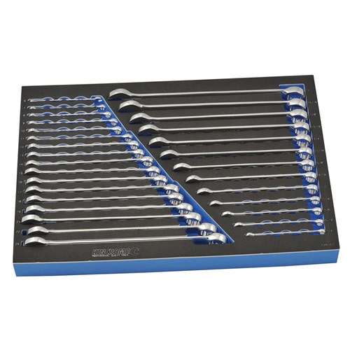 EVA Tray Combination Spanner Set 30 Piece
