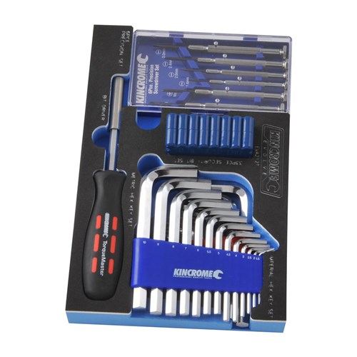 EVA Tray Hex Key & Fastening Set 65 Piece
