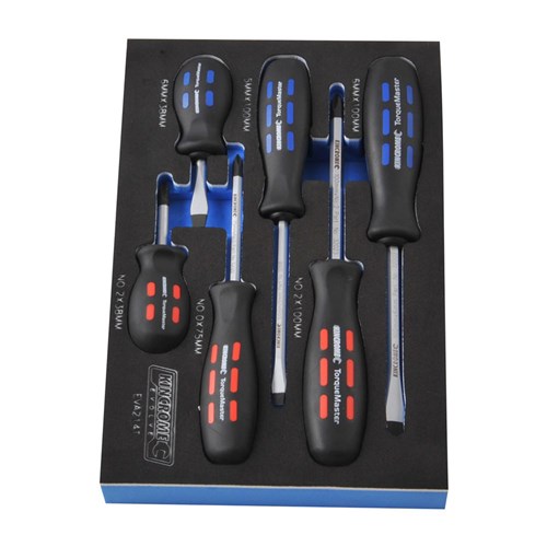 EVA Tray Screwdrivers 6 Piece