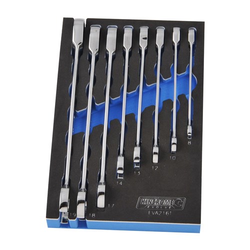 EVA Tray Gear Spanner Set 8 Piece