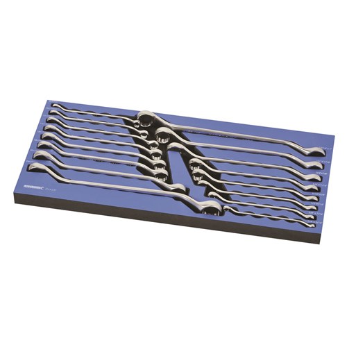 EVA Tray Double Ring Spanners 16 Piece