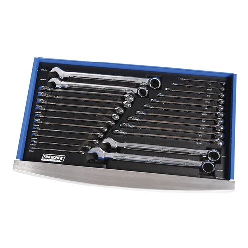 EVA Tray Combination Spanner Set 24 Piece