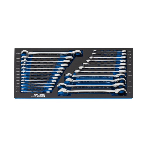 EVOLUTION 24 Piece Gear Spanners EVA Tray