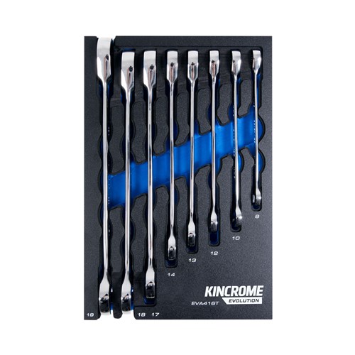 EVOLUTION 8 Piece Gear Spanner EVA Tray