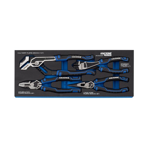 EVOLUTION 4 Piece Pliers EVA Tray