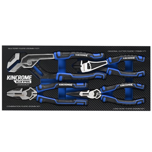 BLUESTEEL® 4 Piece Pliers EVA Tray