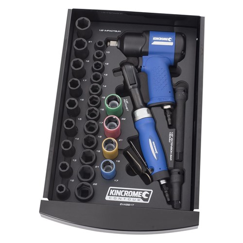 CONTOUR® 30 Piece Air Impact Tools & Impact Sockets EVA Tray