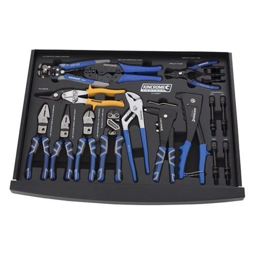 CONTOUR® 15 Piece Pliers & Riveters EVA Tray