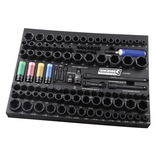 CONTOUR® 110 Piece Impact Sockets & Accessories EVA Tray