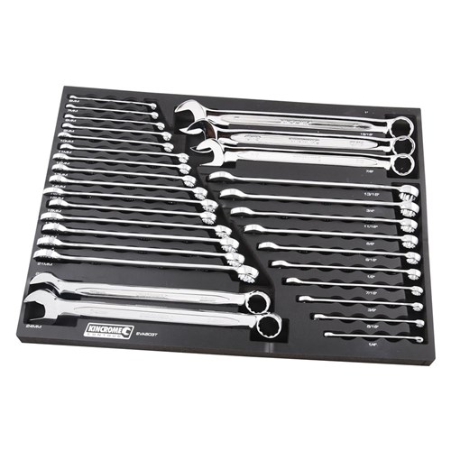 CONTOUR® 30 Piece Combination Spanners EVA Tray