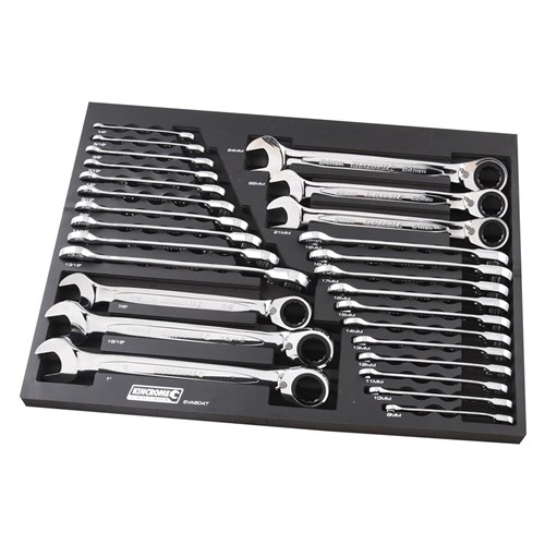 CONTOUR® 27 Piece Gear Spanners EVA Tray