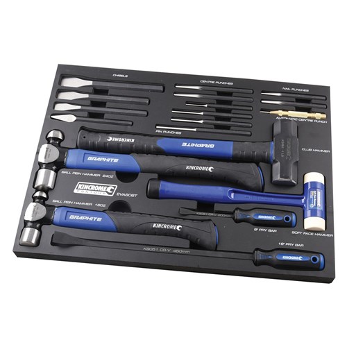 CONTOUR® 20 Piece Striking, Prying & Punch EVA Tray