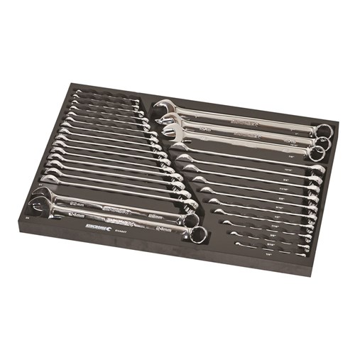 CONTOUR® 30 Piece Combination Spanners EVA Tray