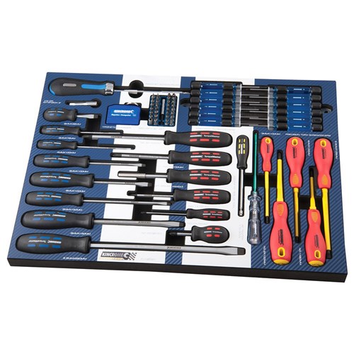 EVA Tray - CONTOUR Screwdrivers & Fastening 76 Piece